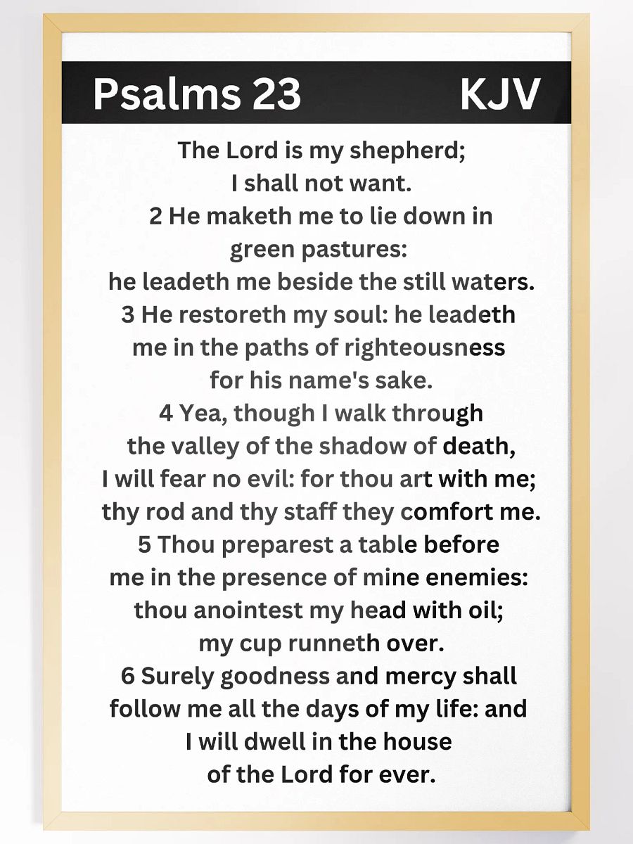 Psalms 23 product image (10)
