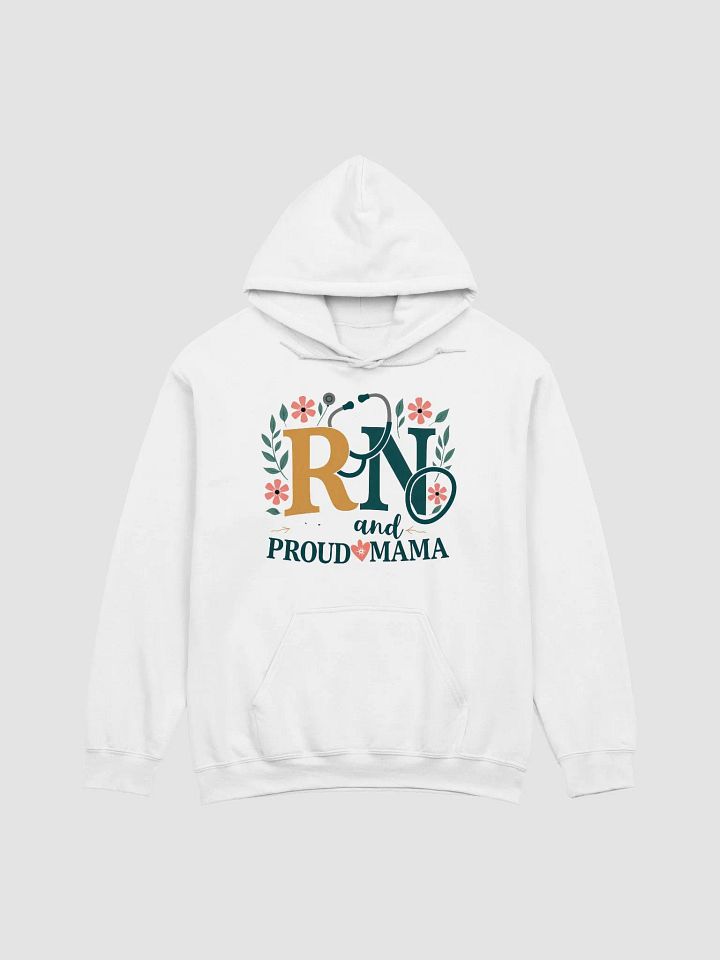 RN Proud Mama Stethoscope Hoodie product image (6)