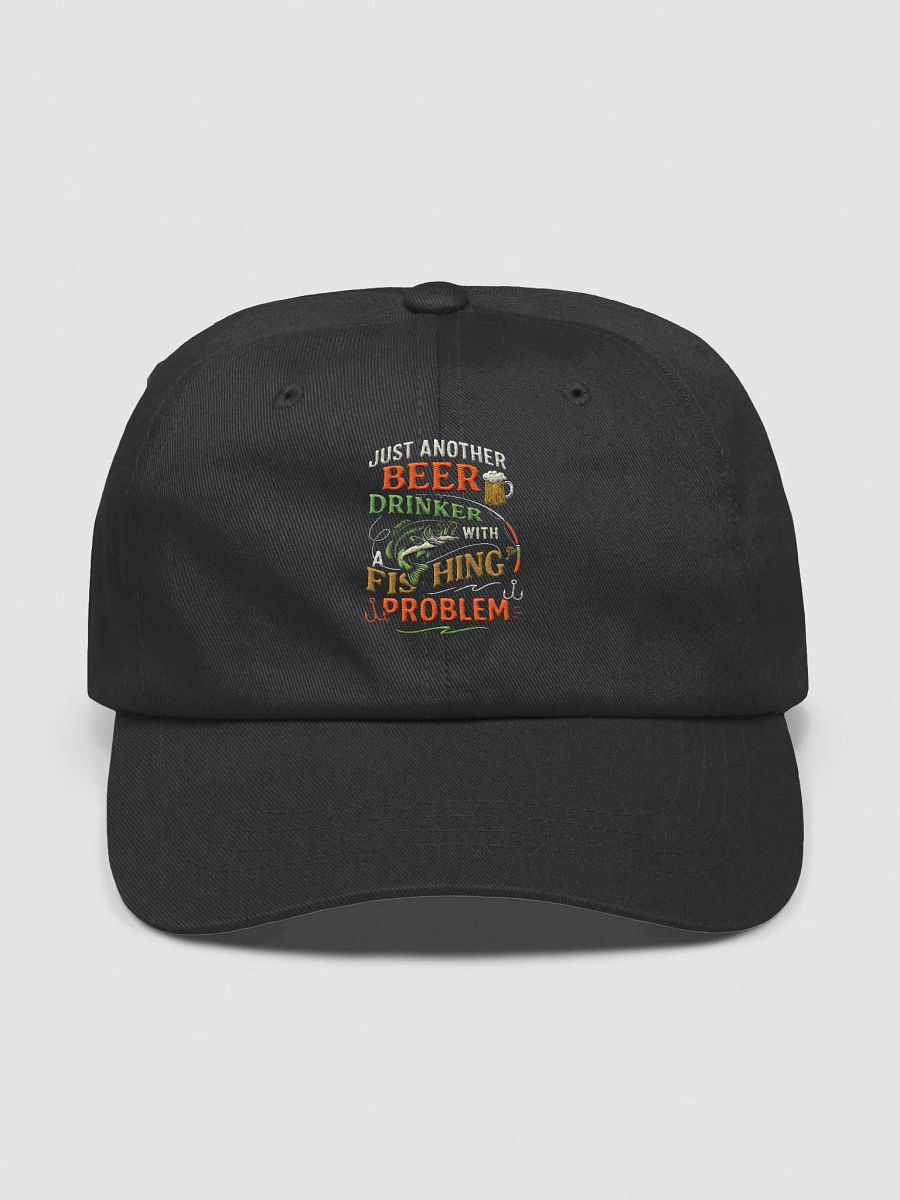 Fishing Problem Dad Hat – Beer & Fishing Lifestyle Cap product image (1)