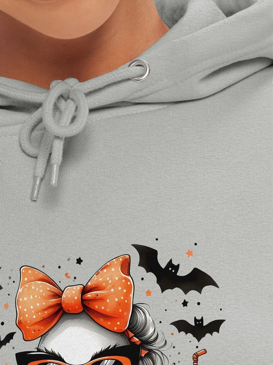 Spooky Chic Ghost Halloween Hoodie product image (7)