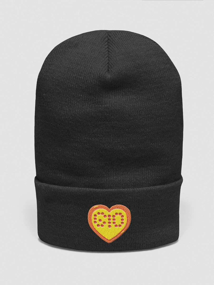 TheFirstGio Pizza Heart Beanie product image (1)