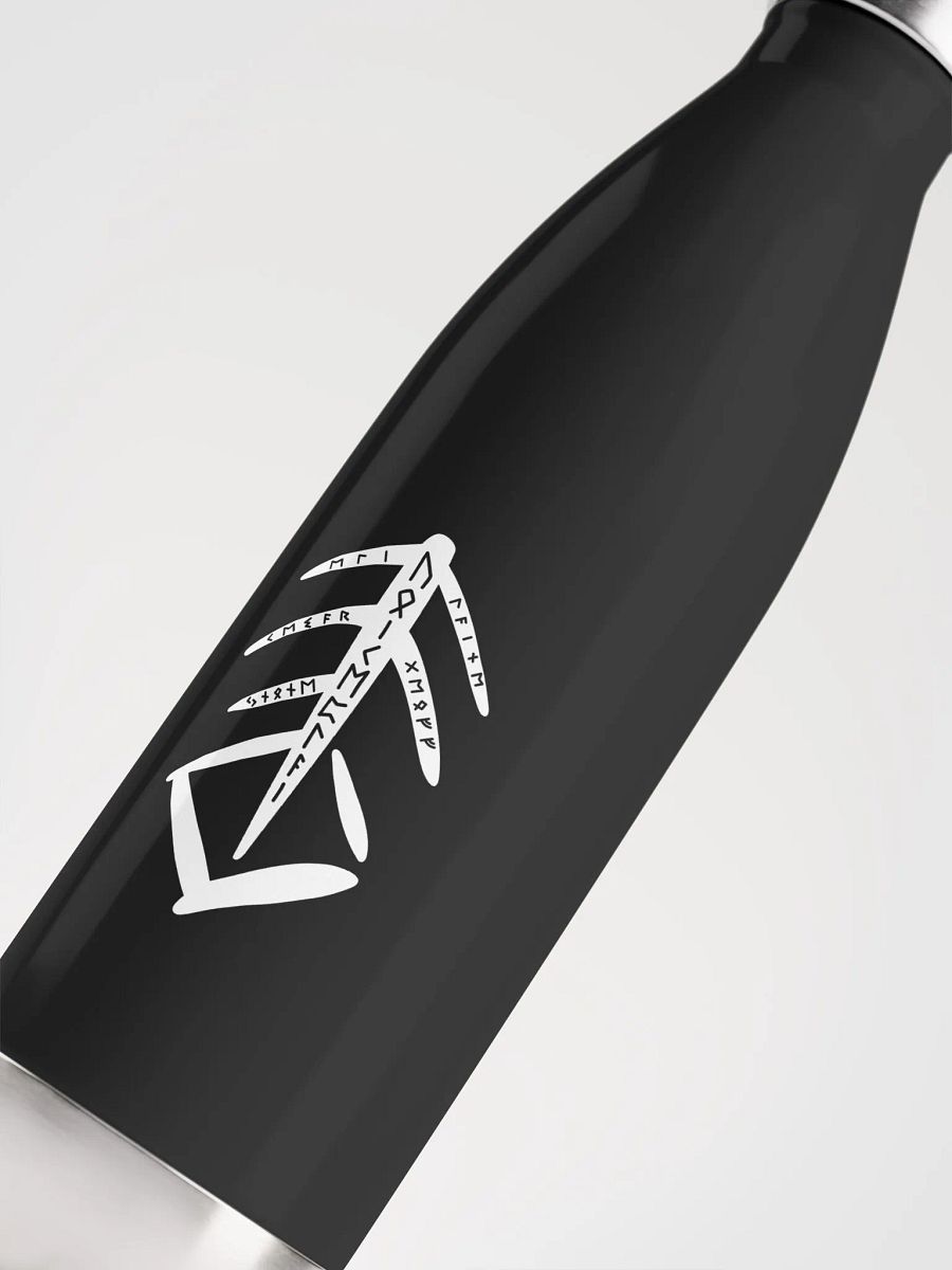Valhalla Calling Stainless Steel Water Bottle Black product image (5)