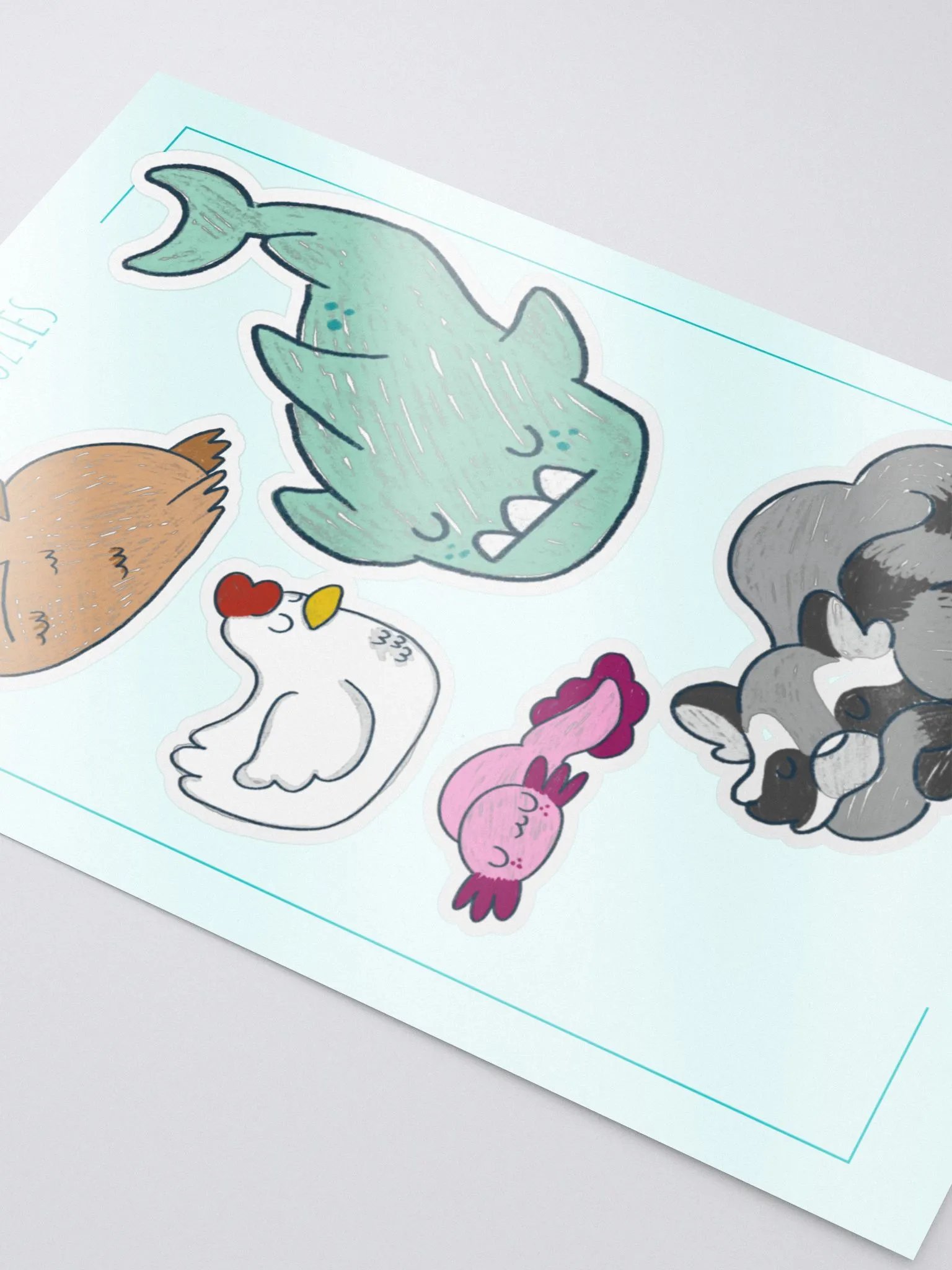 Snoozies Stickers Set 1 product image (3)