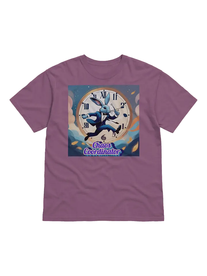 Chaos Coordinator Rabbit T-Shirt product image (2)