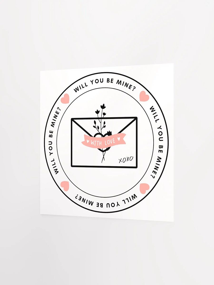 Will You Be Mine? Matte Poster product image (5)