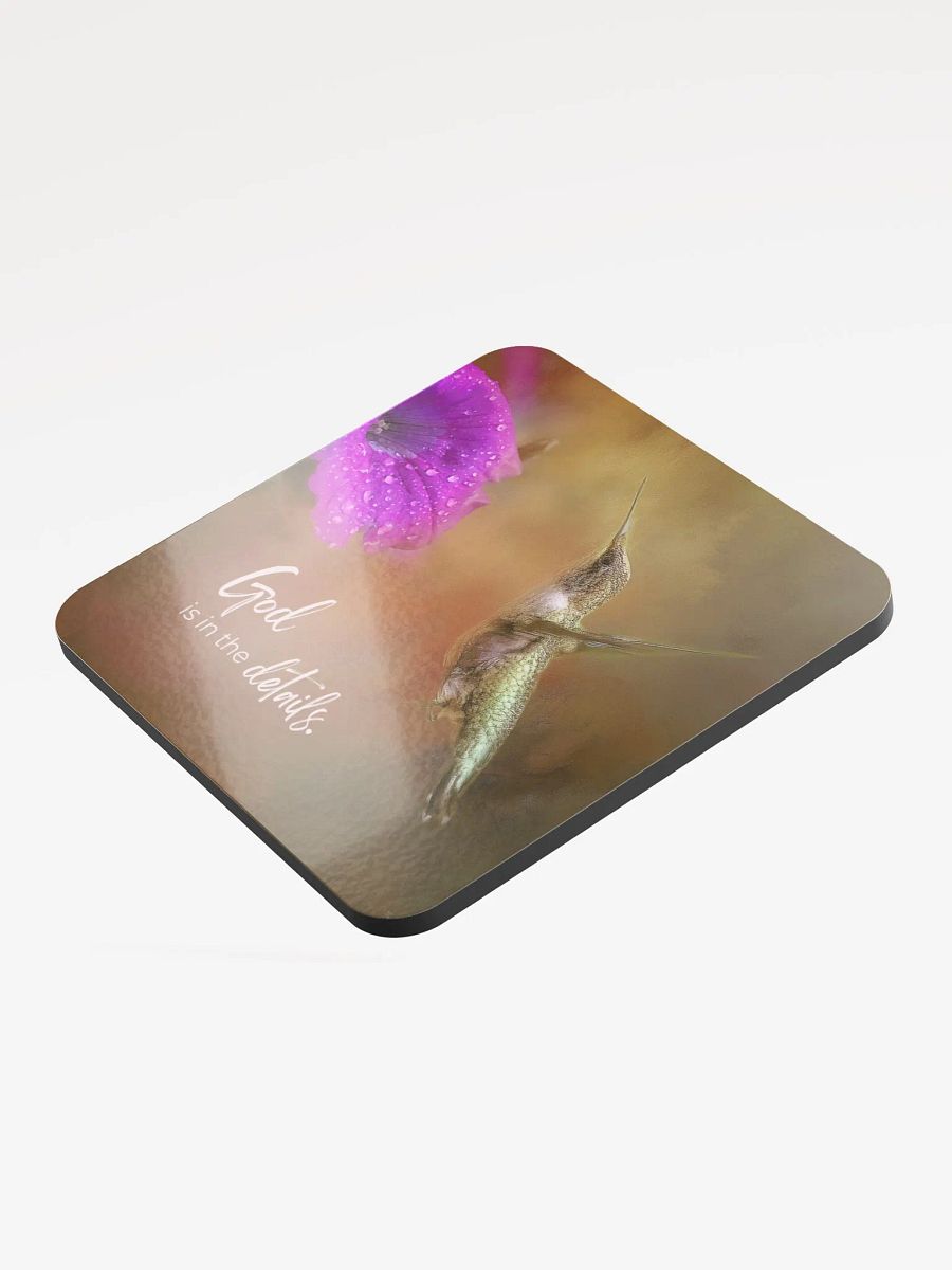 Gods' Little Details Hummingbird Coaster product image (3)