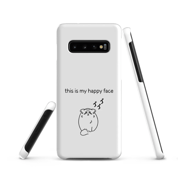 This Is My Happy Face - Snap Samsung Case product image (1)