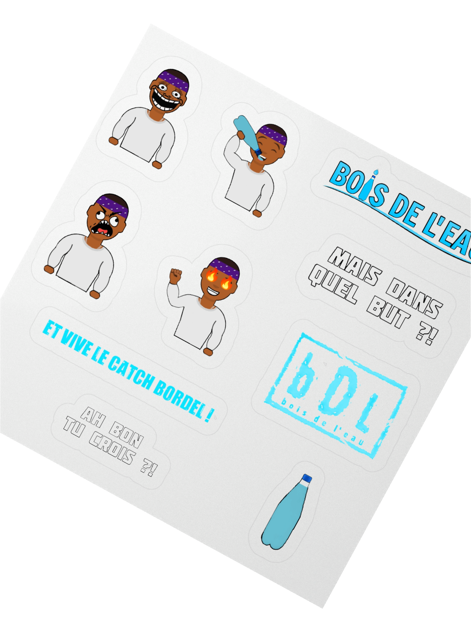 Mini Stickers "bois de l'eau" collectors product image (2)