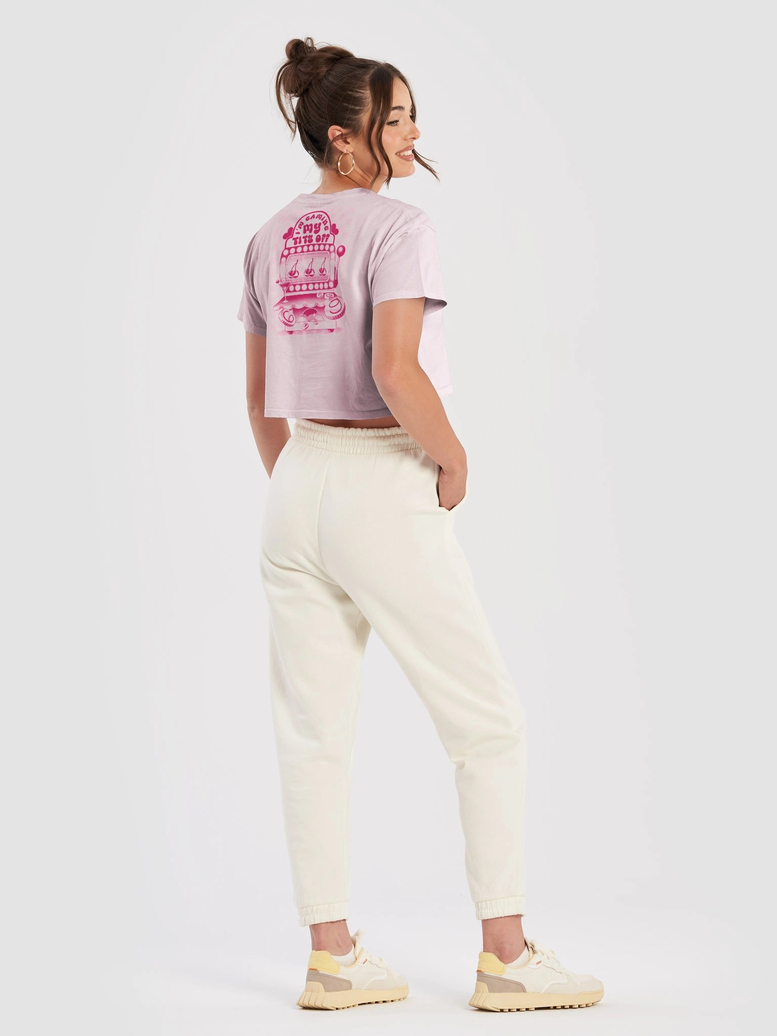 GMTO Cropped Pocket Design - PINK PRINT product image (4)