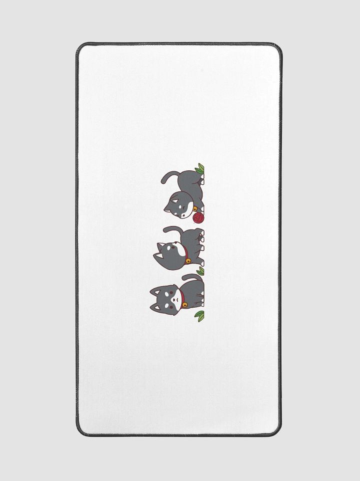 Cute Cartoon Cats Desk Mat product image (2)