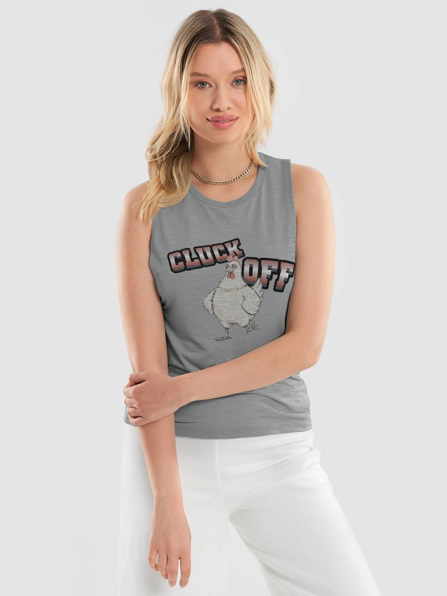 Cluck Off Bella+Canvas Women's Flowy Muscle Tank product image (11)
