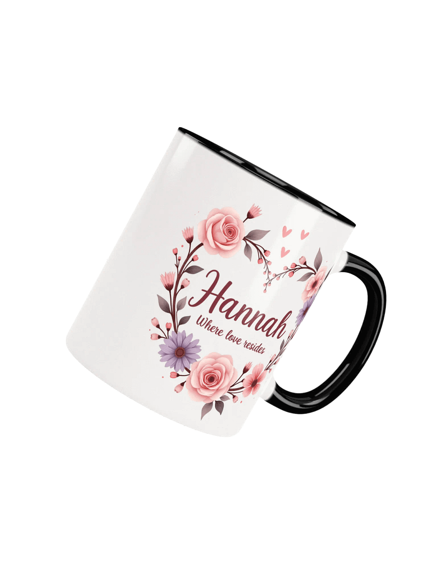 Hannah Mug: Where Love Resides – A Perfect Personalized Gift product image (4)