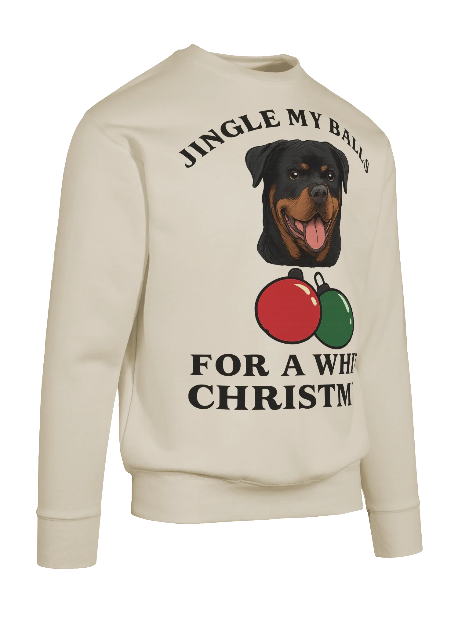 Jingle My Balls Rottweiler Christmas Sweatshirt product image (55)