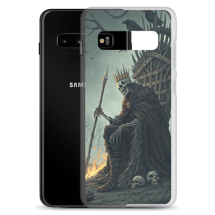 Samsung Clear Case: Throne of Bones – Dark Fantasy product image (2)