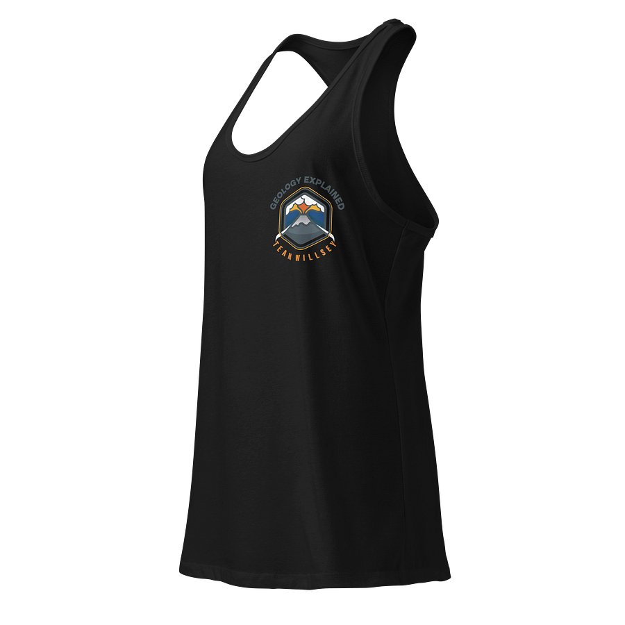 Volcanic Eruption Racerback Tank Top w/small logo product image (3)
