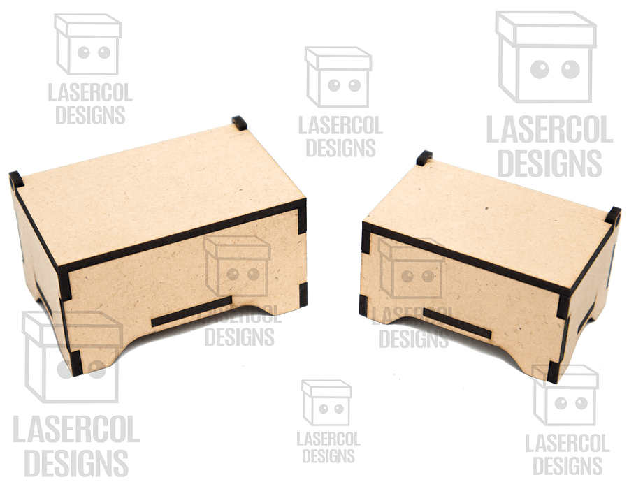 Boxes Set 8 (8 sizes) - Laser Cut Files product image (10)