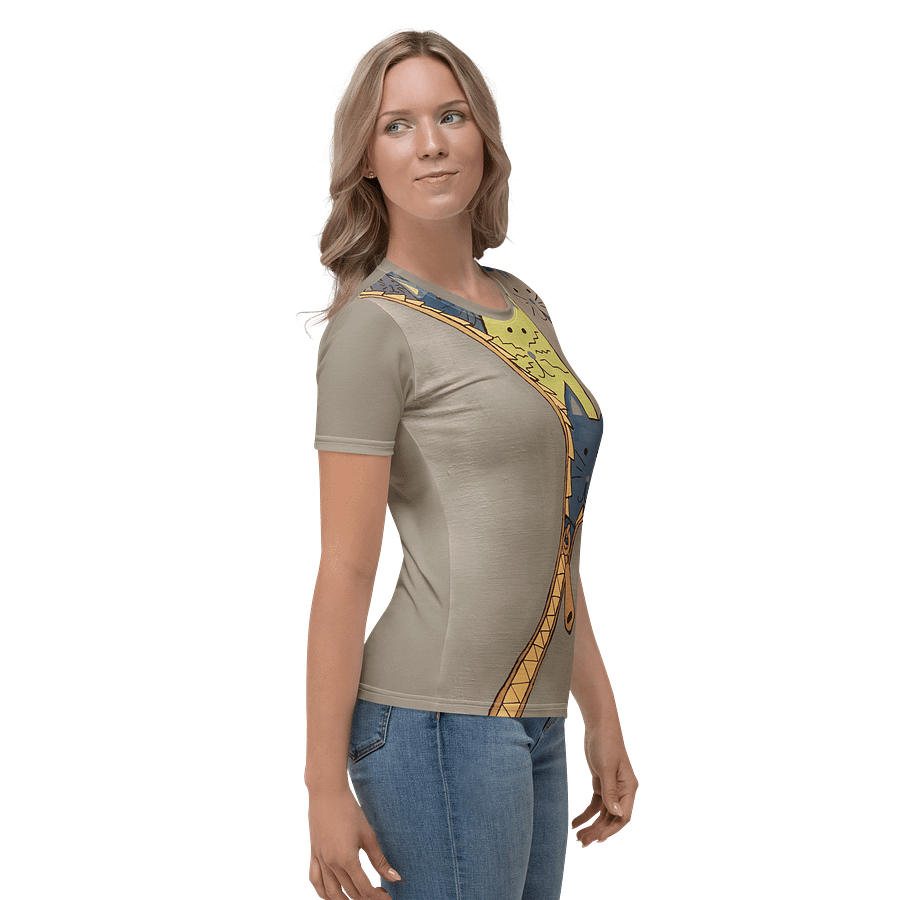 "Unleash The Cats" Women's Tee (Grey) product image (4)