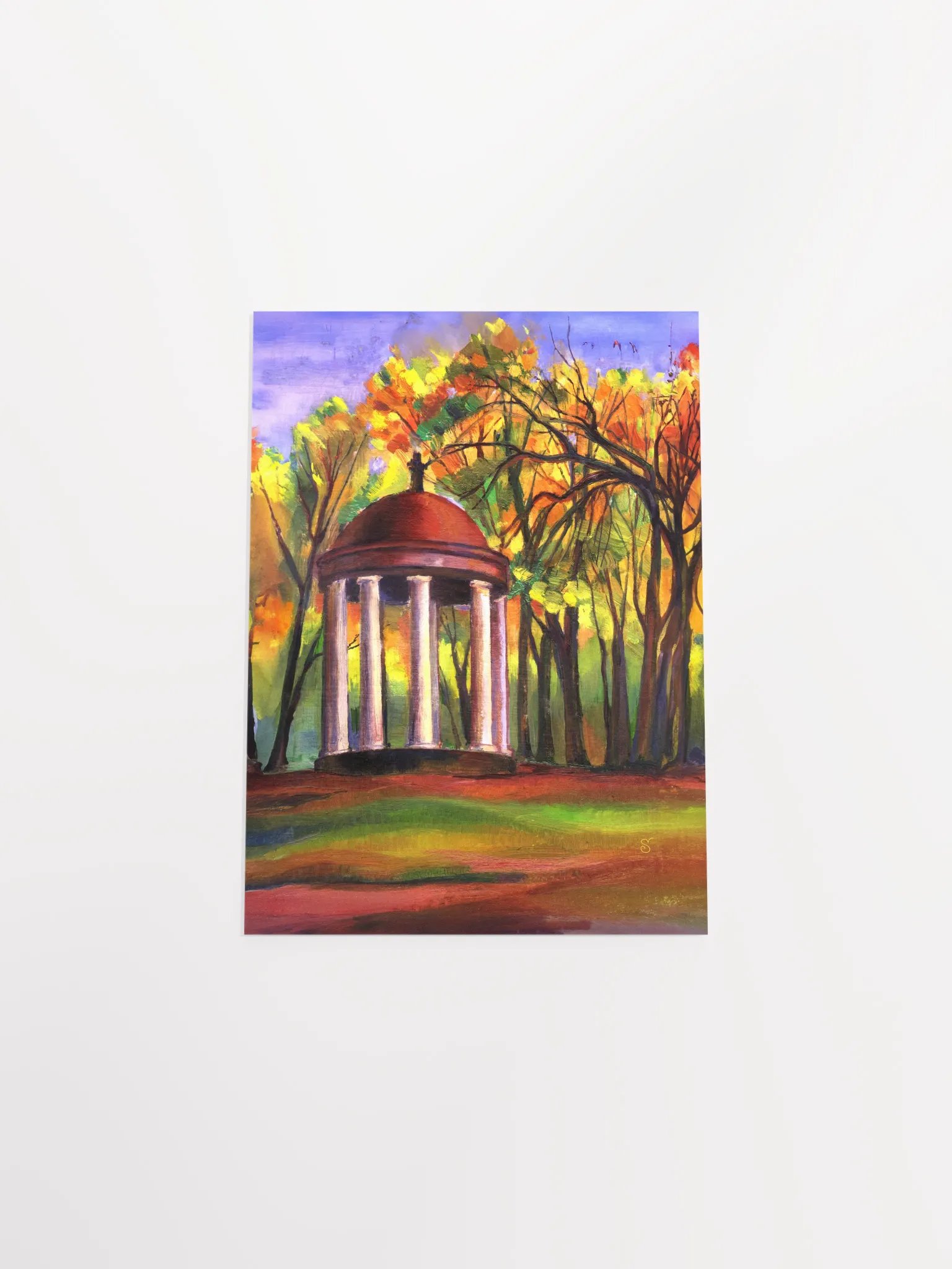 Autumn Pavilion Poster - Romantic Gazebo product image (8)