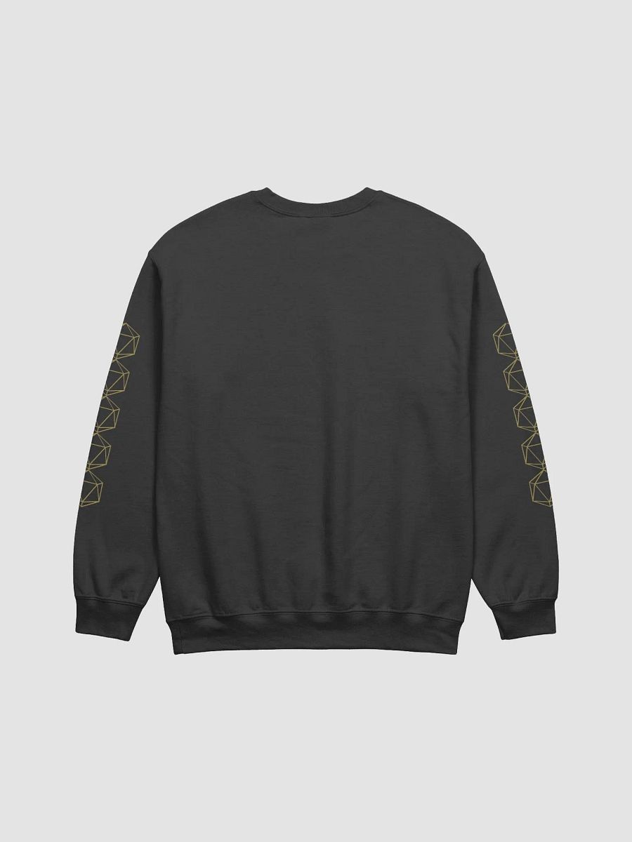D20 Wireframe Dice Sleeve Unisex Sweatshirt for Board Gamers product image (7)