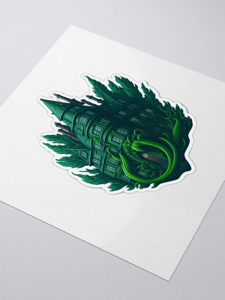 Ethereal Green Castle Sticker product image (6)