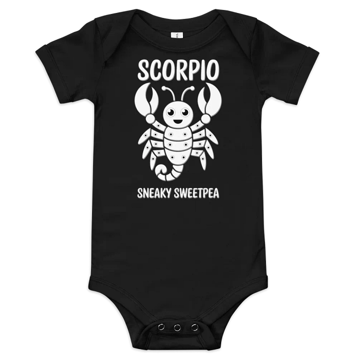Sneaky Sweetpea Scorpion Baby Onesie product image (1)