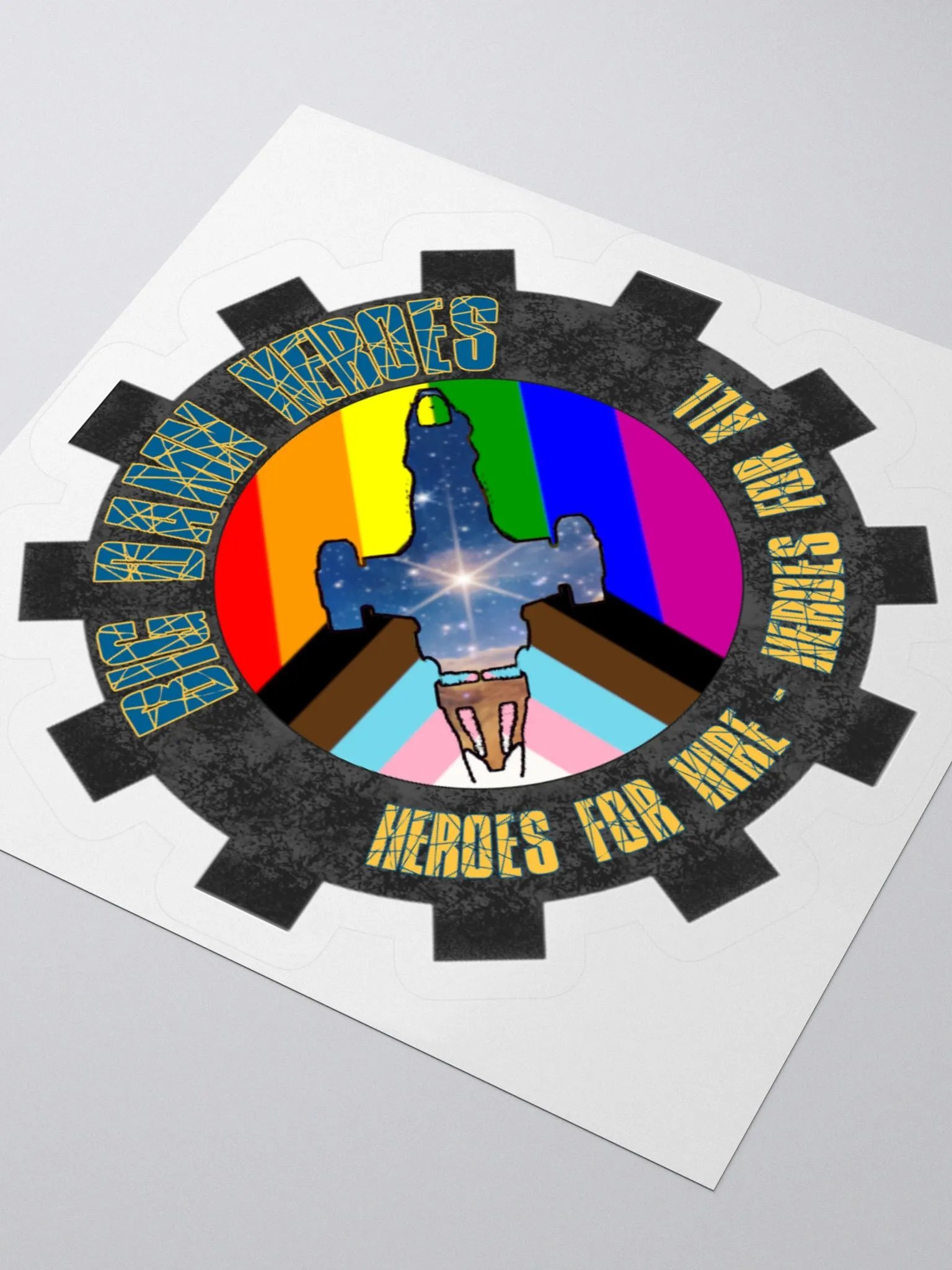 Vault BDH Kiss Cut Stickers - *Unity Edition* product image (3)