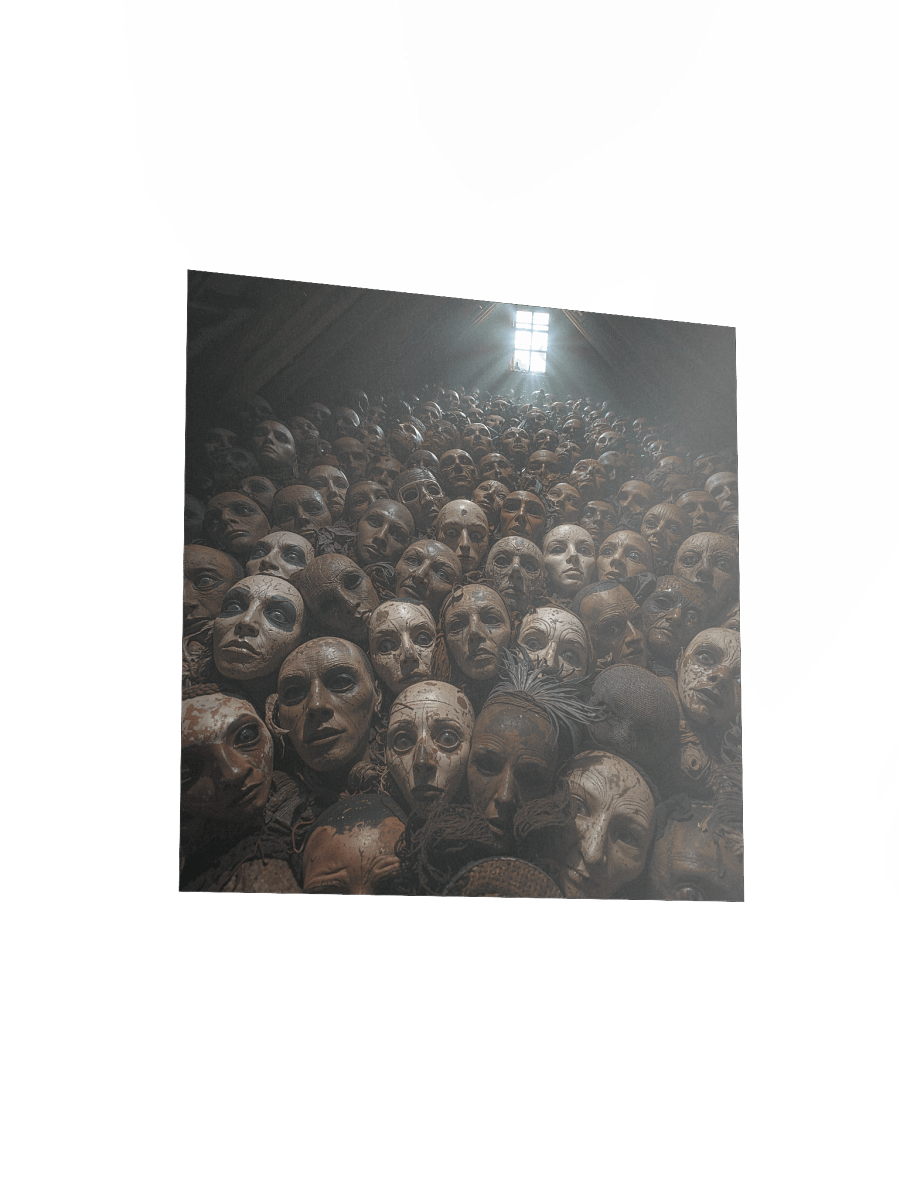 The Attic of Forgotten Faces Matte Poster product image (11)