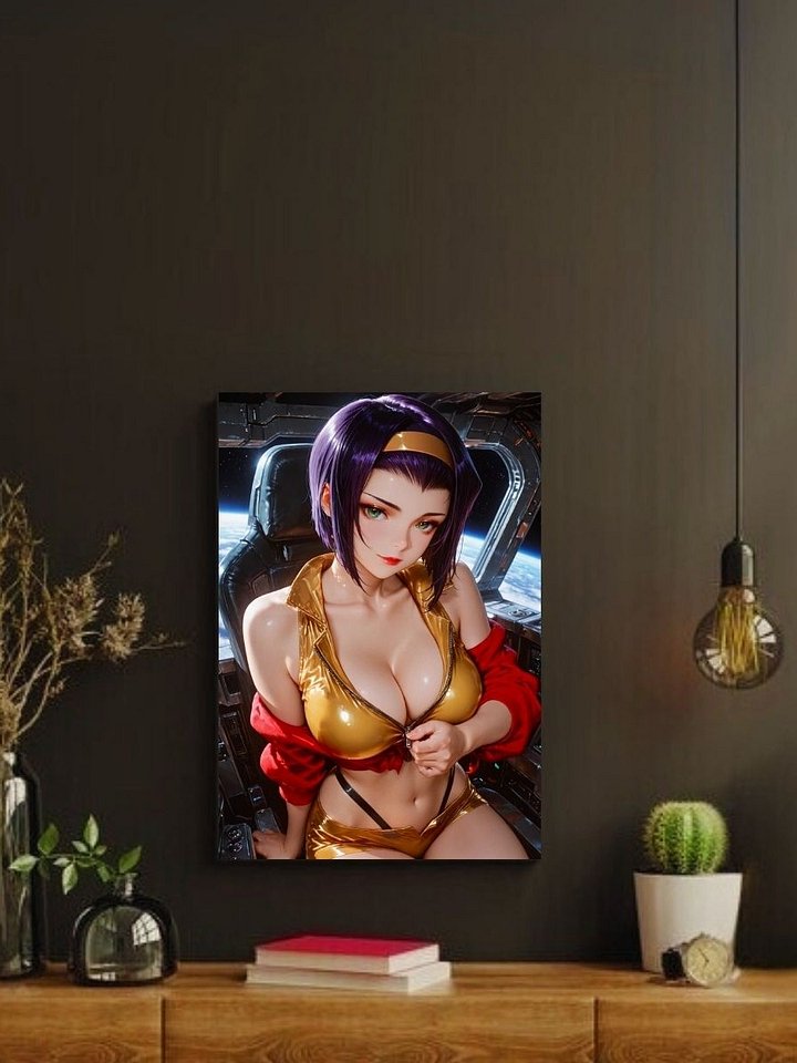 Cowboy Bebop – Faye Valentine Celestial Siren – 8x10 Metal Print product image (2)