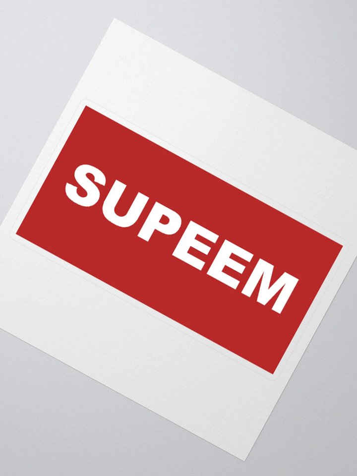 Supe Wear Sticker product image (2)