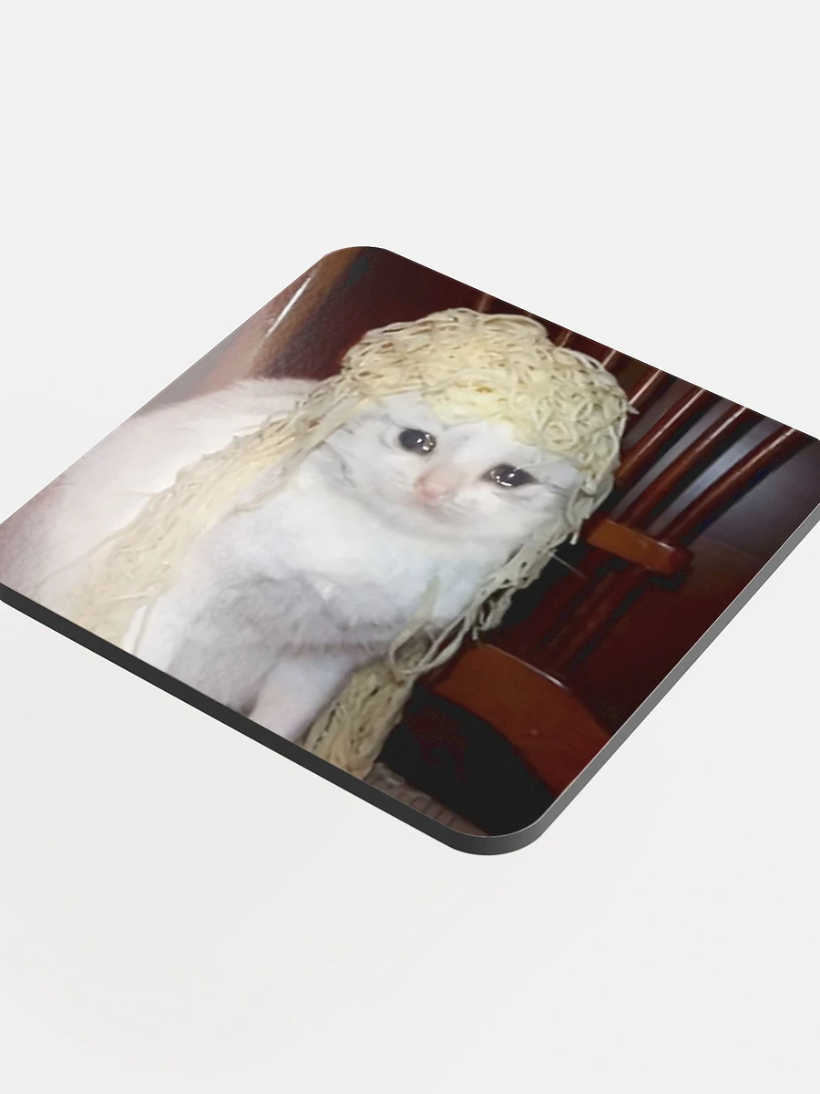 Glossed Cork Coaster: Meme Cats 2 product image (4)