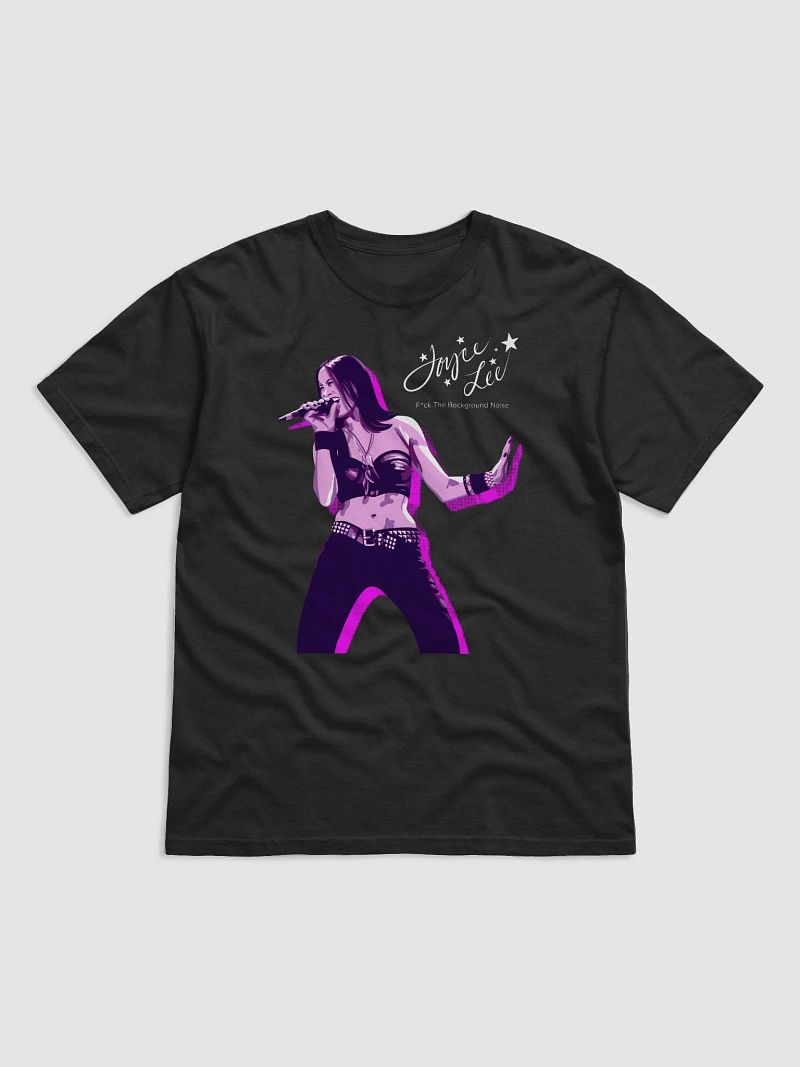Joyce Lee Purple Graphic Tee (Black)