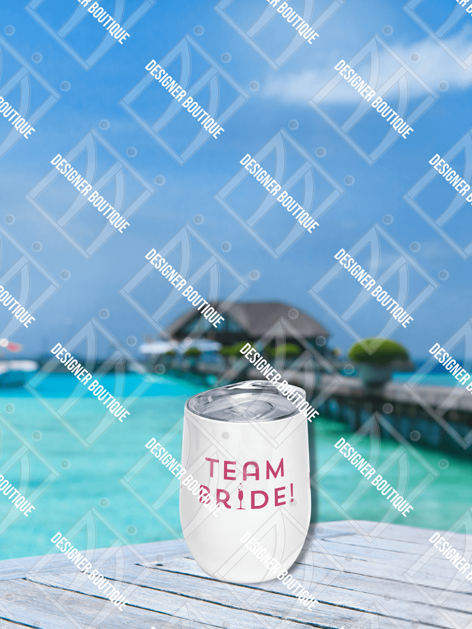 Team Bride Wine Tumbler product image (3)