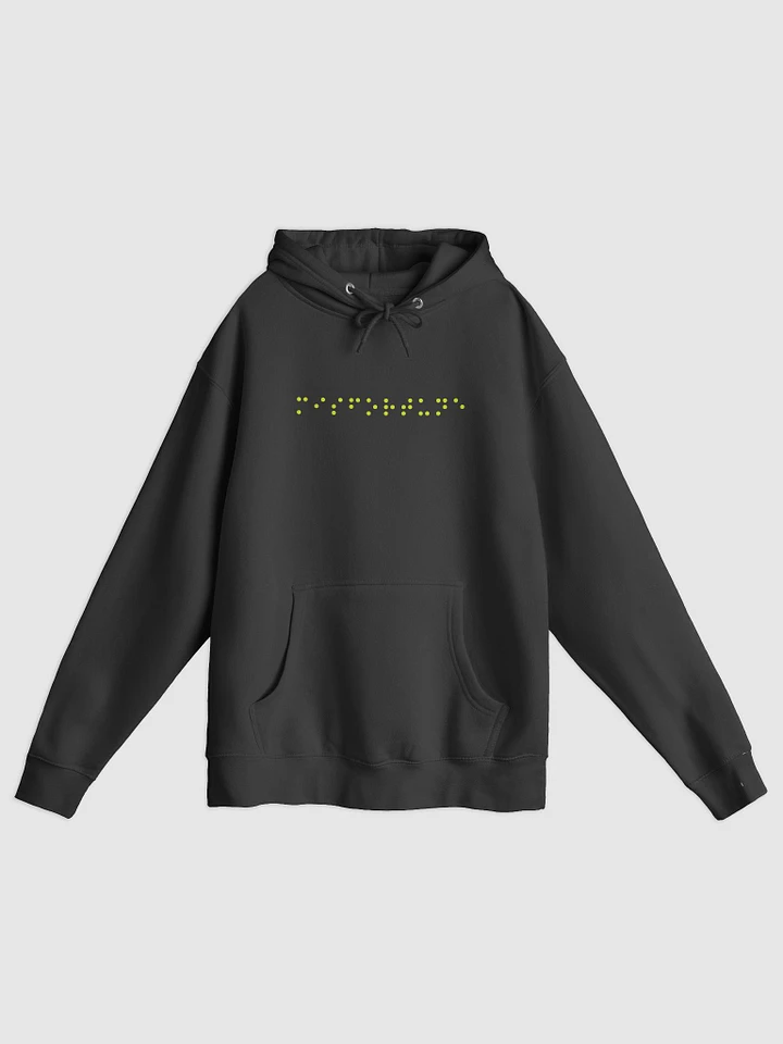 Misfortune Braille Logo Hoodie (Chest) product image (1)