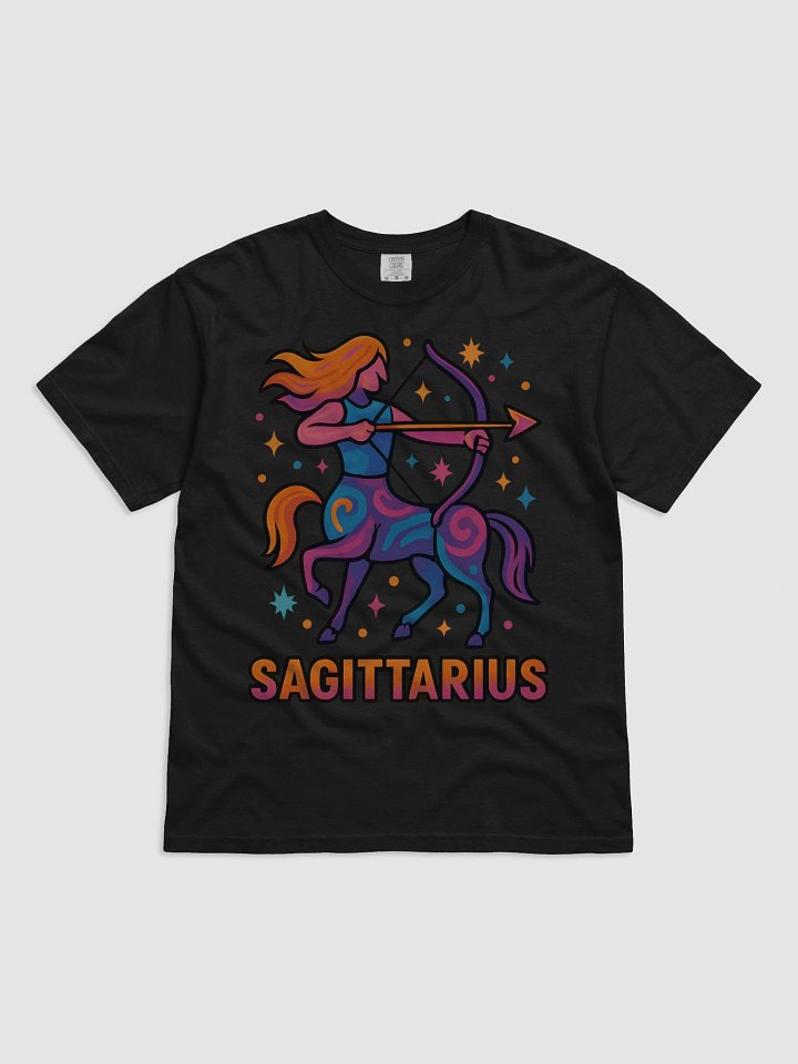 Sagittarius Zodiac Sign T-Shirt – Adventurous & Free-Spirited Star Sign Design product image (1)