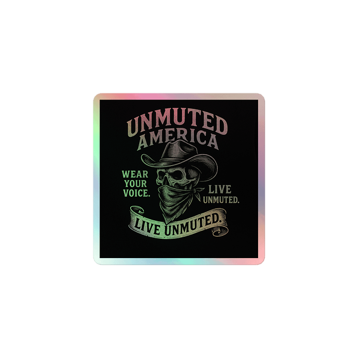 Live Unmuted Holo product image (1)