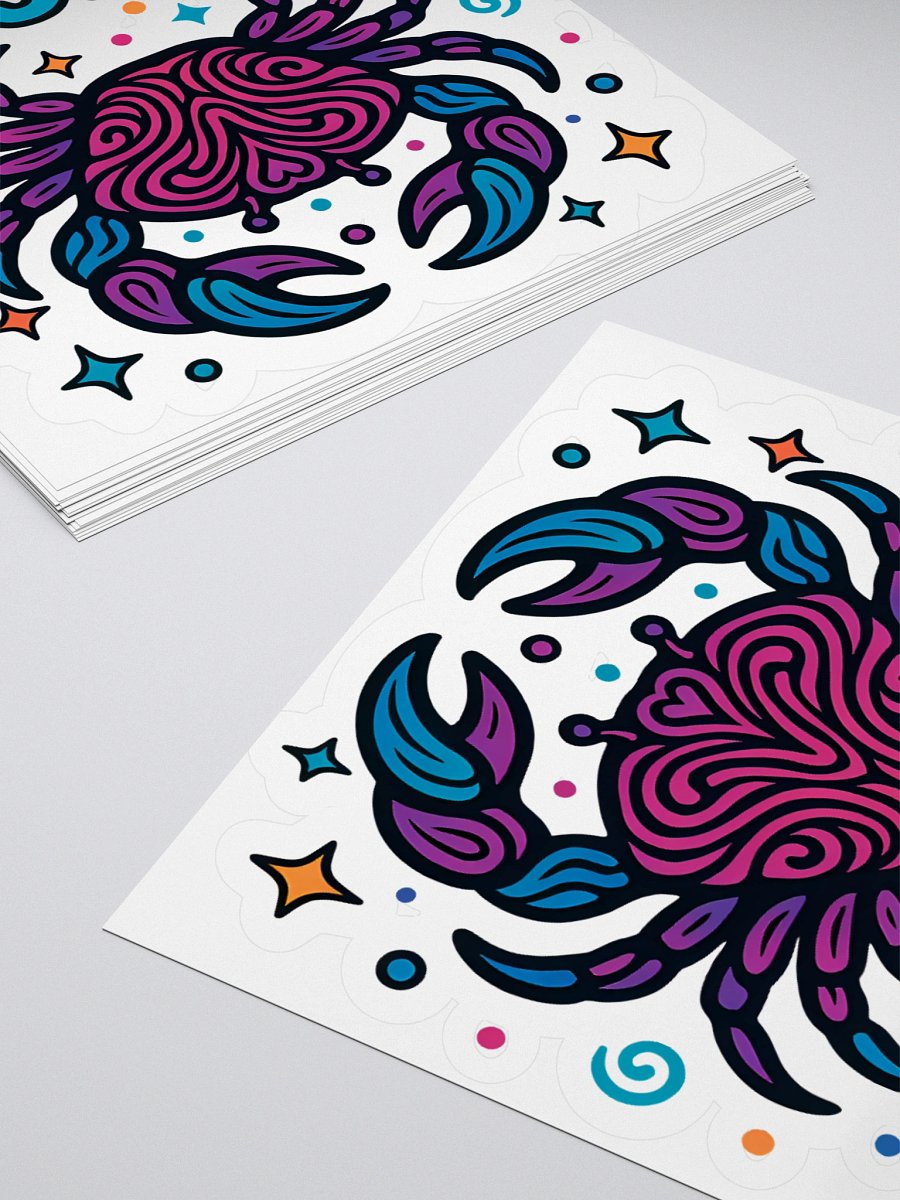 Cancer Zodiac Sign Sticker product image (10)