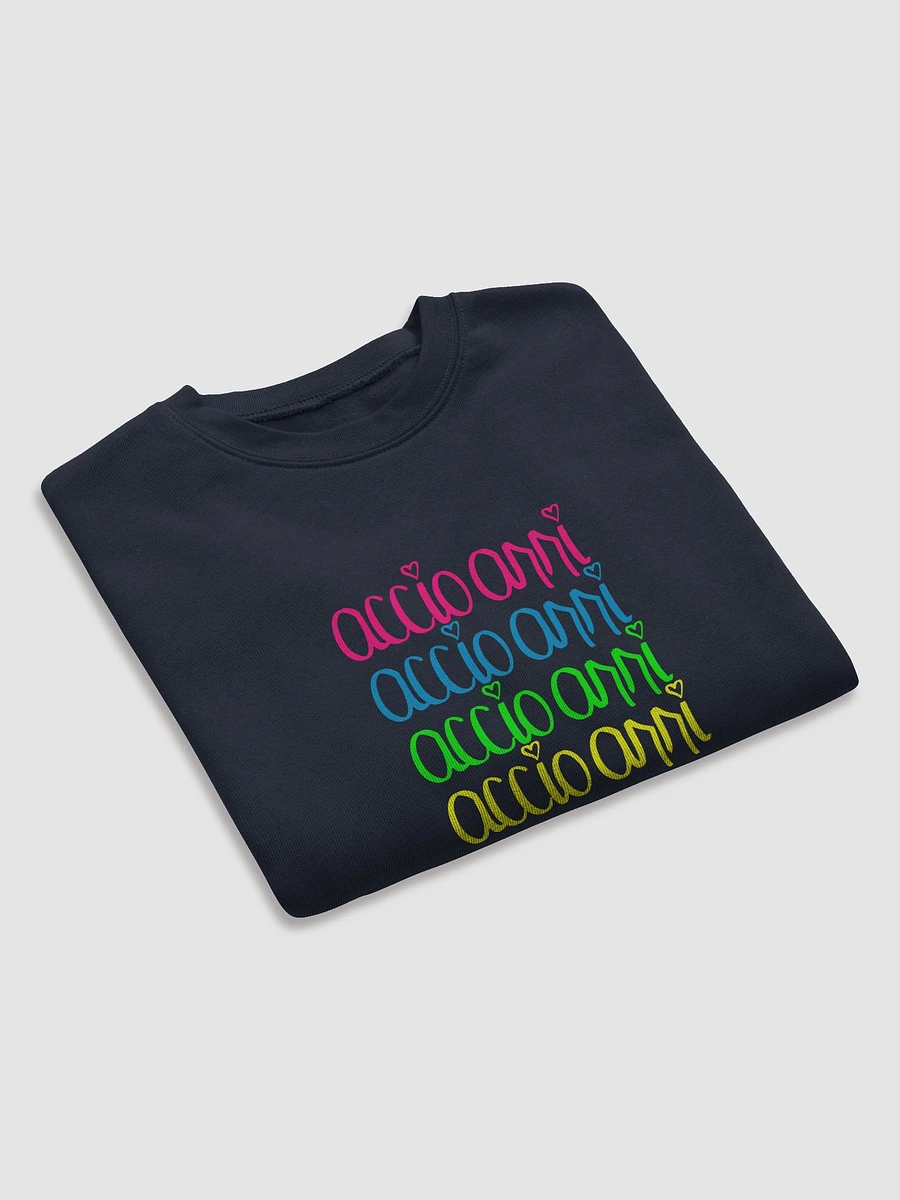 Signature Long-sleeve Crop Sweatshirt (Multicolor) product image (15)