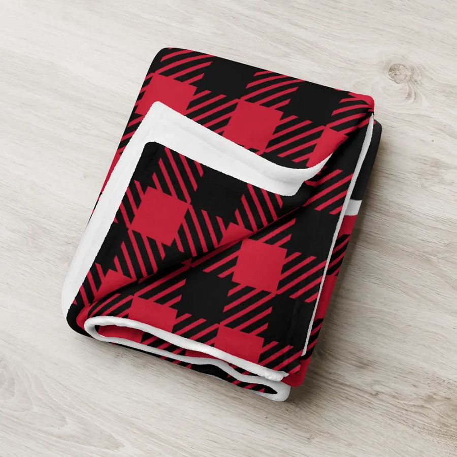L2A Black Flannel Blanket product image (7)