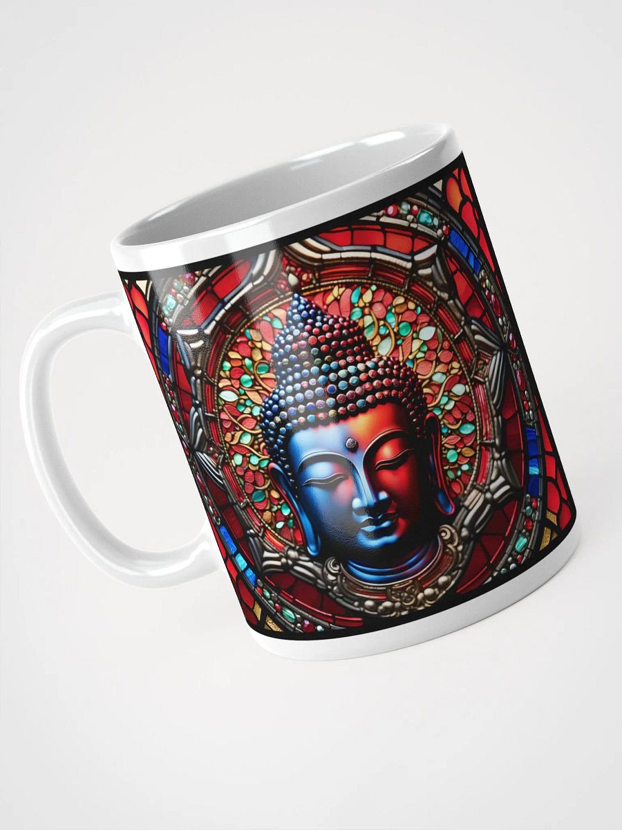 #002 Yin Yang Buddha Stained Glass Mug product image (7)