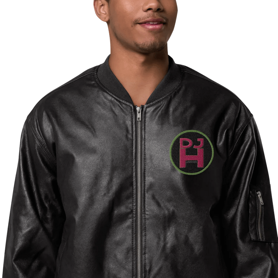Djhardcore Emblem Bomber Jacket product image (6)