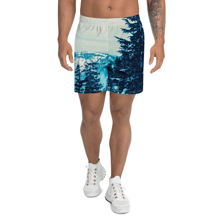 Crater Lake Lomography Athletic Shorts product image (1)