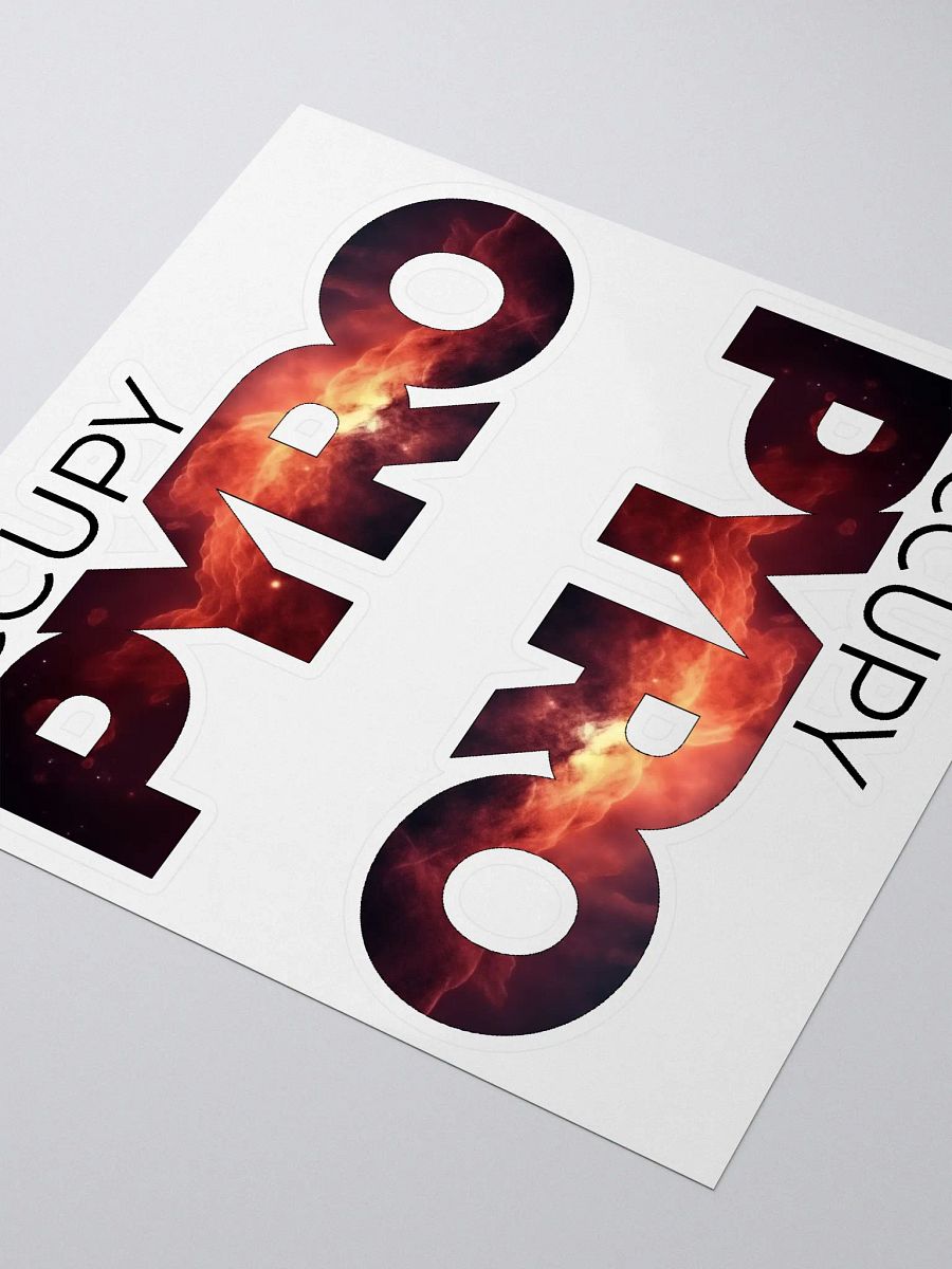 Occupy Pyro Sticker Twin Pack product image (3)