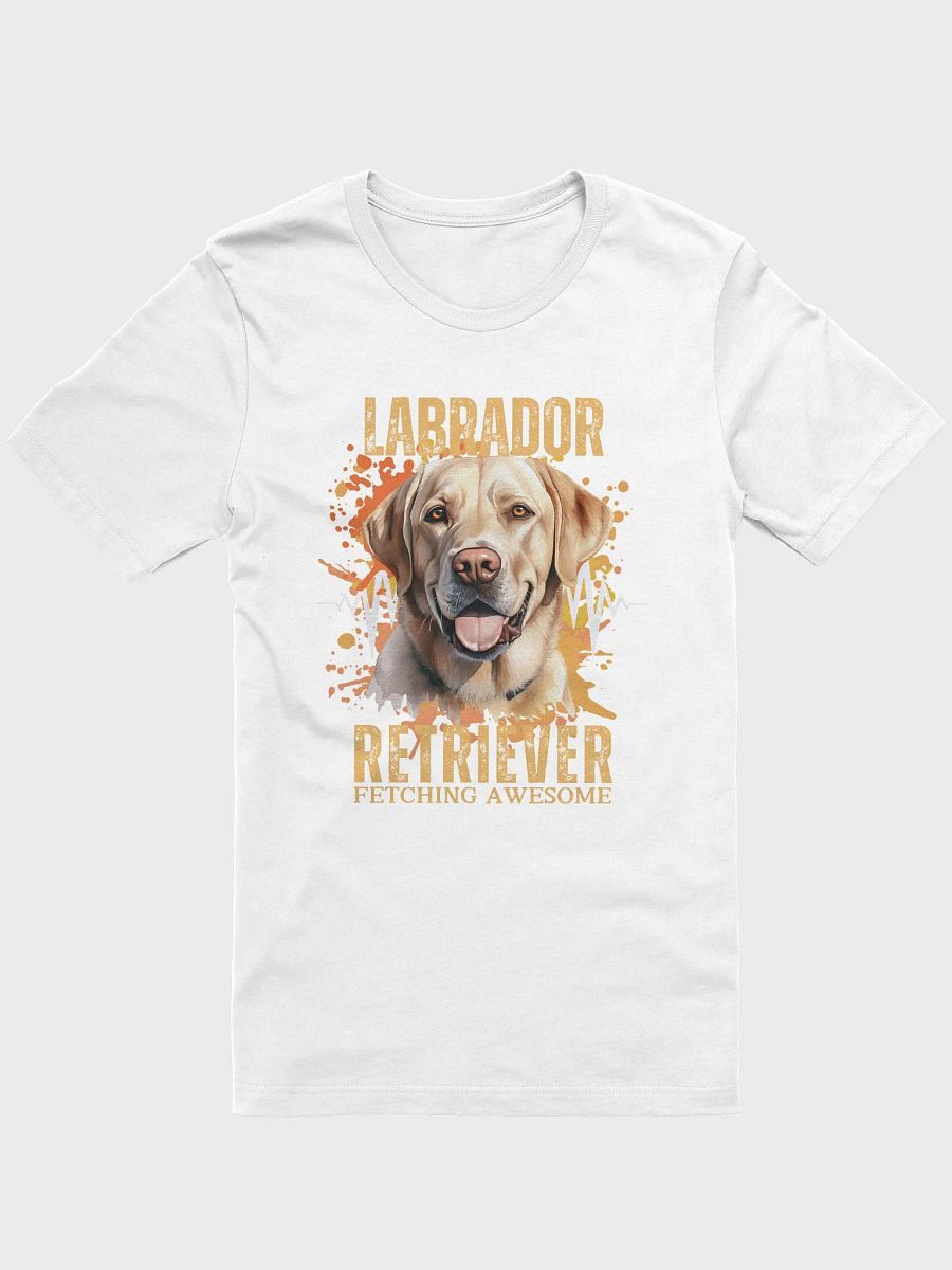 Light Color Labrador Retriever Fetching Awesome Regular Fit T-shirt product image (4)