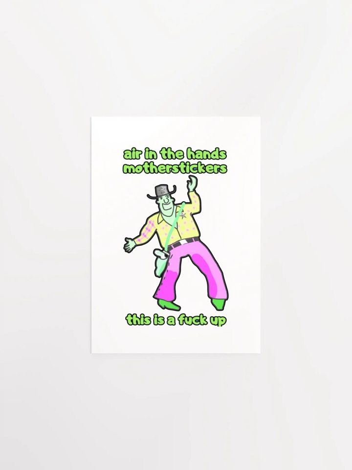 AIR IN THE HANDS MOTHERSTICKERS... product image (1)
