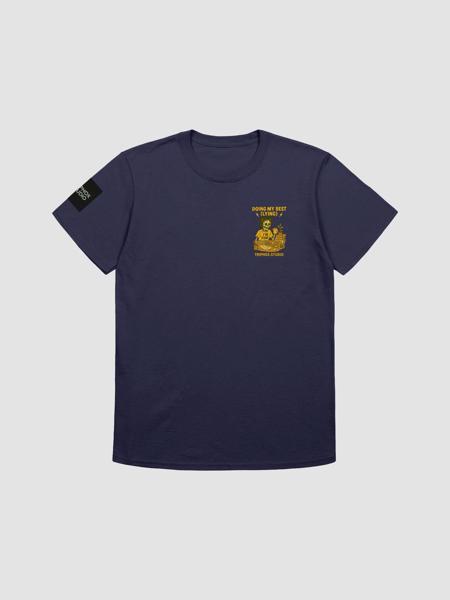 I'M FINE Skeleton T-Shirt product image (18)