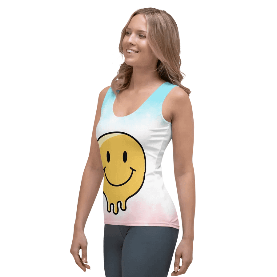 Make me smile - Colorful Women's Tank Top product image (3)
