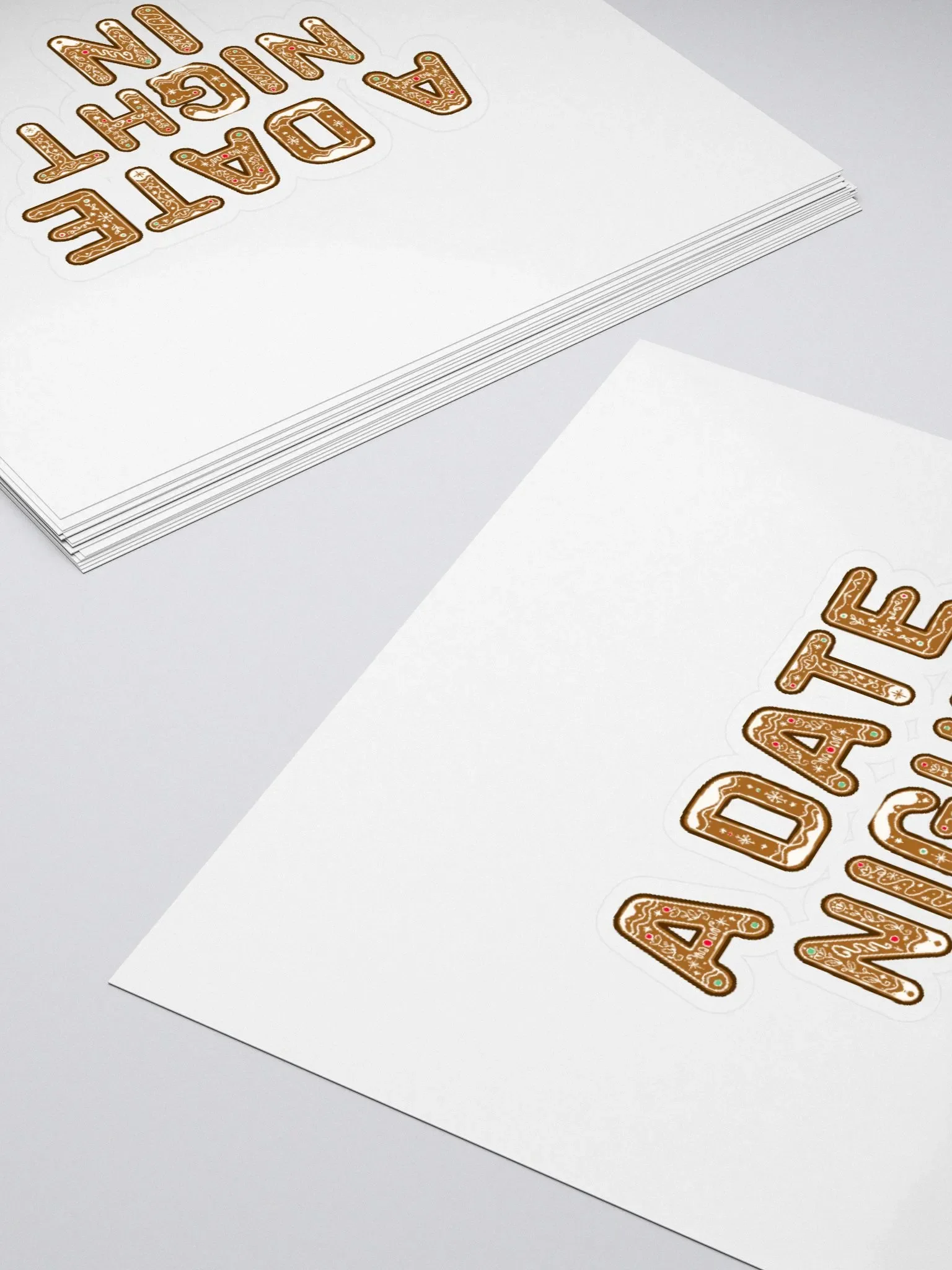 A Date Night In Christmas Sticker product image (4)