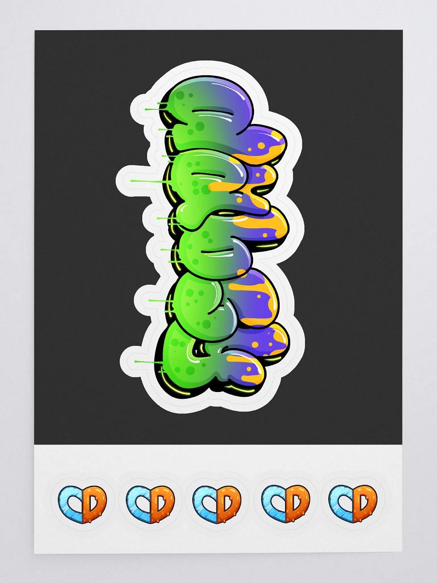 large dabsy sticker sheet product image (3)