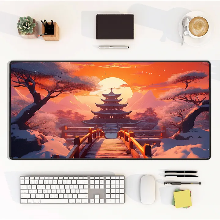 Sunset Haven Large Desk Mat (15.5 x 31.5) product image (1)