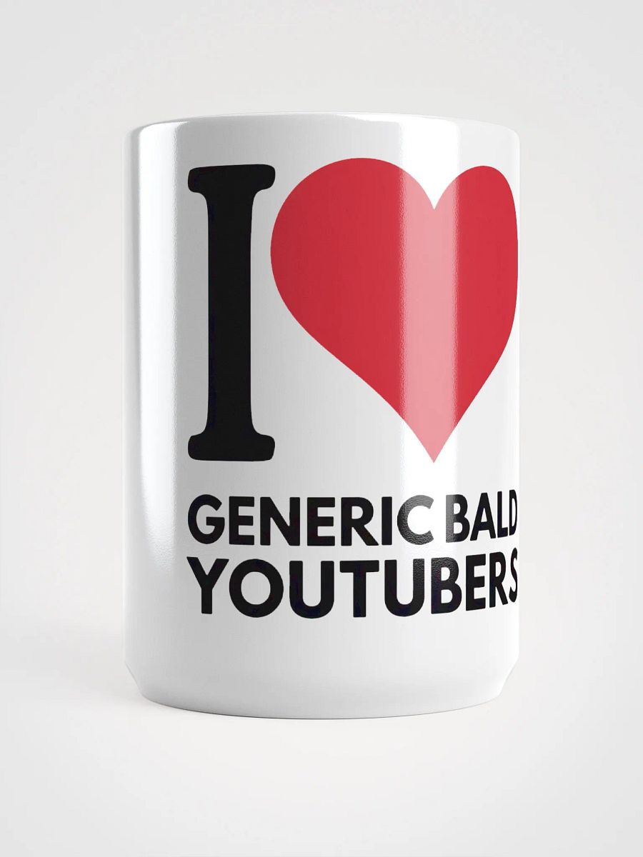 I Love Generic Bald YouTubers Mug product image (5)